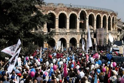 L’Italie a récemment été le lieu de réunion du Congrès mondial des familles