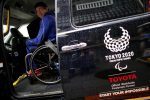 Le Japon Taxi de Toyota est devenu un symbole olympique coûteux