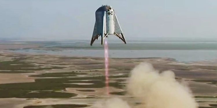 Le prototype Starhopper de SpaceX a volé cette semaine à sa plus haute altitude à ce jour